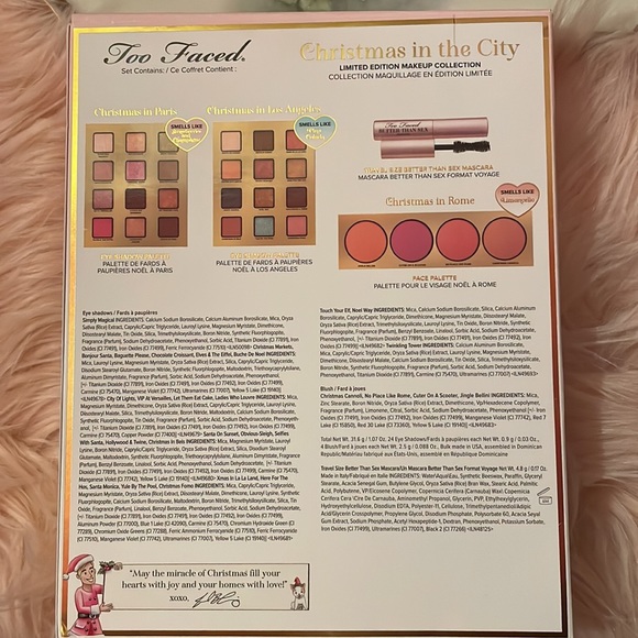 Too Faced Christmas 🎄 In The City Limited Edition Makeup 💄 Collection.NIB.FIRM - Picture 2 of 16